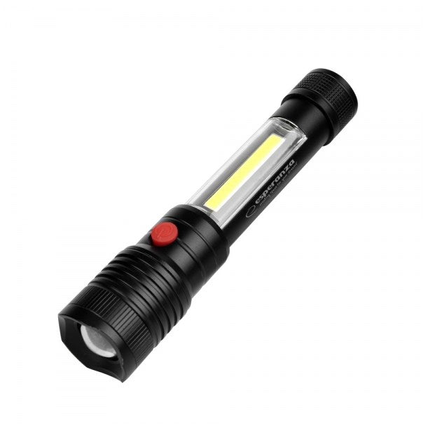 Esperanza Apate Black Hand flashlight LED