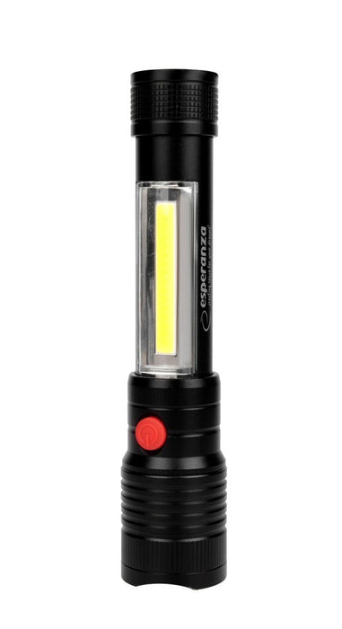 Esperanza Apate Black Hand flashlight LED