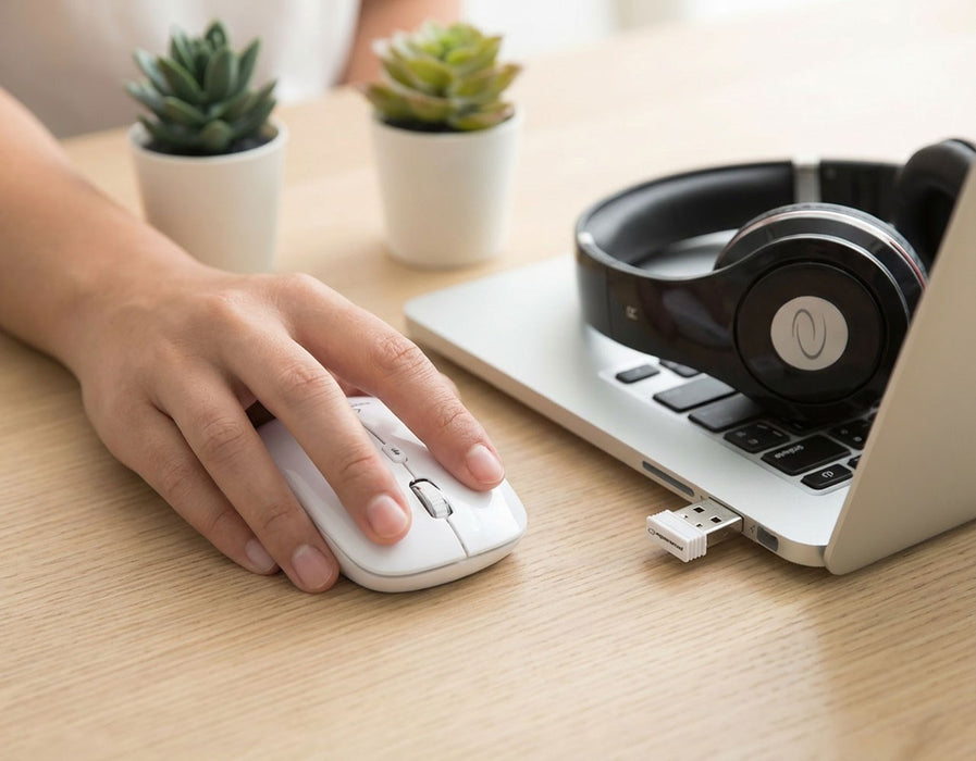 Esperanza EM120W mouse RF Wireless Optical 2400 DPI