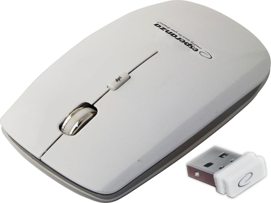 Esperanza EM120W mouse RF Wireless Optical 2400 DPI