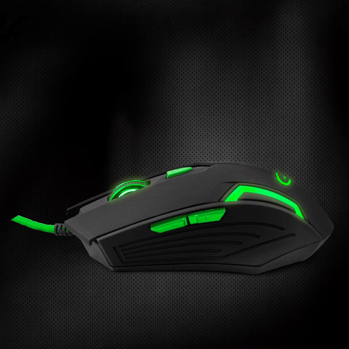Esperanza gaming mouse Fighter Green