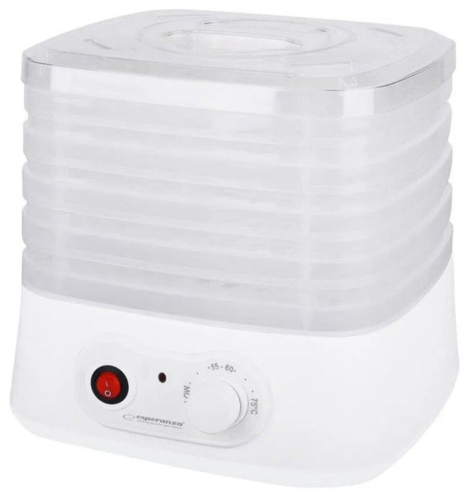 Esperanza EKD004 Food dehydrator,Transparent,White 250 W
