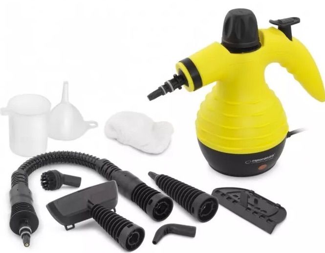 Esperanza EHS001 Steam cleaner 0.35L Black, Yellow 900W