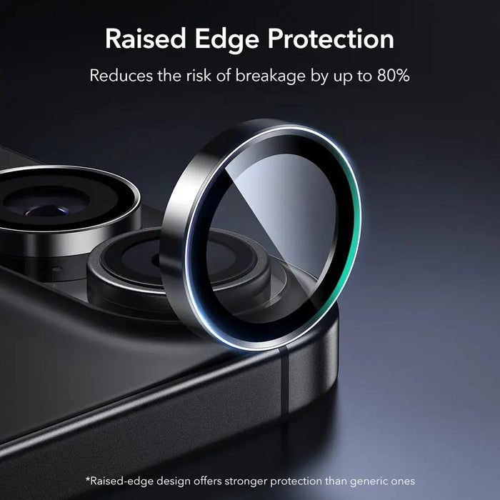 ESR Armorite Camera Cover for iPhone 16 / 16 Plus / 17 - Black - Cell phone tempered glass<<<HurtelXML