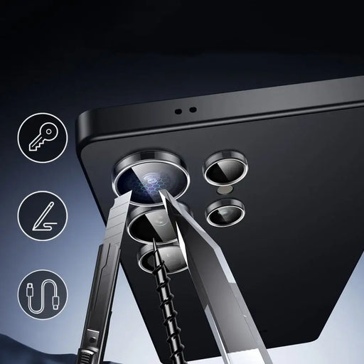 ESR Armorite Camera Cover for Samsung Galaxy S25 Ultra - Clear - Cell phone tempered glass<<<HurtelXML