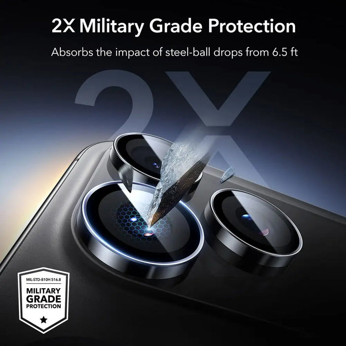 ESR Armorite Camera Protector for iPhone 14 Pro / Pro Max / 15 Pro / Pro Max / 16 Pro / Pro Max / 17 Pro / Pro Max
