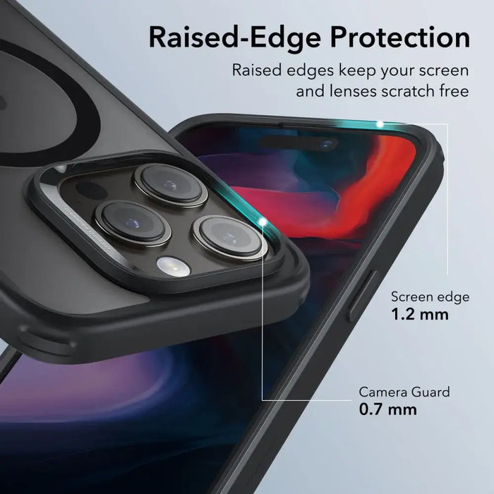 ESR Classic Hybrid (HaloLock) Case for iPhone 15 Pro Max (black) - Protective cases for smartphones<<<Cases<<<GSM