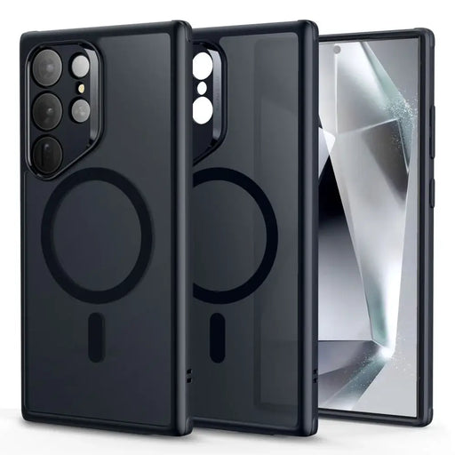 ESR Classic Hybrid Halolock Case for Samsung Galaxy S24 Ultra - Matte Black - Cell phone cases and covers<<<HurtelXML