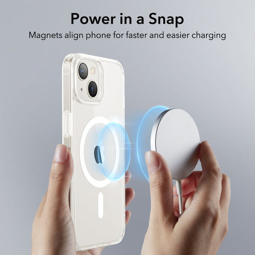 ESR Classic Hybrid Halolock Case with MagSafe for iPhone 13 / iPhone 14 - Clear - Cell phone cases