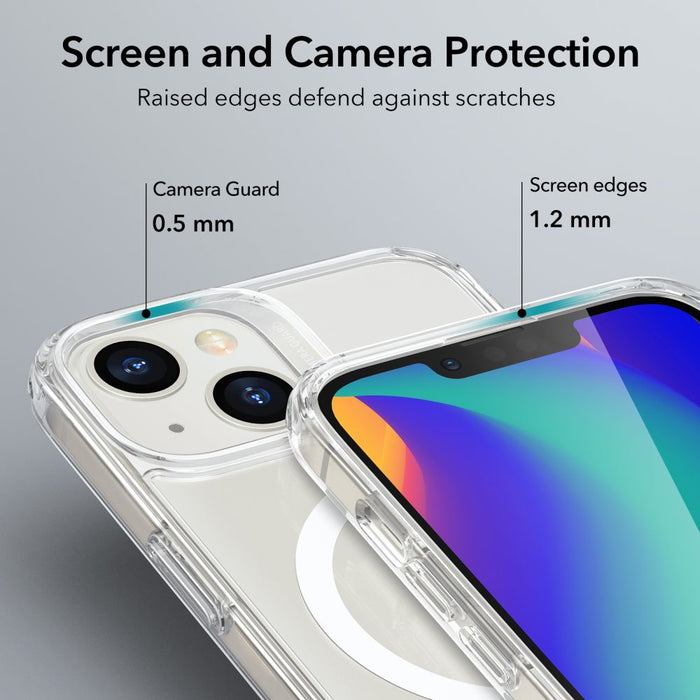 ESR Classic Hybrid Halolock Case with MagSafe for iPhone 13 / iPhone 14 - Clear - Cell phone cases