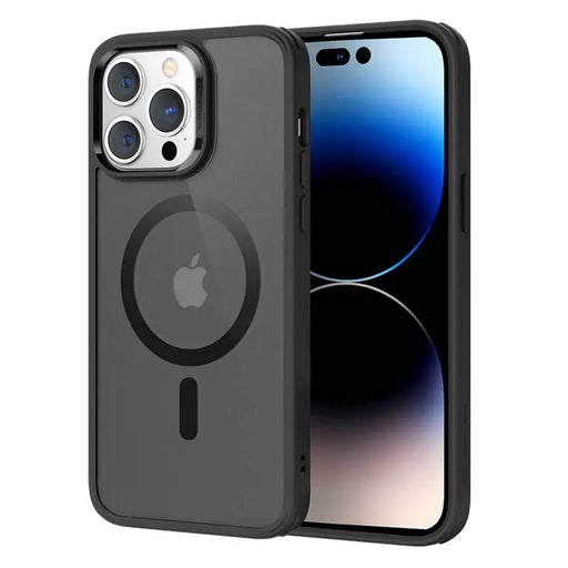 ESR Classic Hybrid Halolock MagSafe Case for iPhone 14 Pro Max - Matte Black - Protective cases