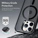 ESR Classic Hybrid Halolock MagSafe Case for iPhone 14 Pro Max - Matte Black - Protective cases