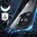ESR Classic Hybrid Halolock MagSafe Case Set + Tempered Glass for iPhone 16 Plus - Clear with Black Frame - Cell phone