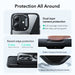 ESR Classic Hybrid Kickstand MagSafe Case for iPhone 17 - Clear Black - Cell phone cases and covers<<<HurtelXML