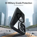 ESR Classic Hybrid Kickstand MagSafe Case for iPhone 17 - Clear Black - Cell phone cases and covers<<<HurtelXML