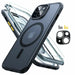 ESR Classic Pro Set Halolock MagSafe Case + Glass for Display and Camera for iPhone 15 - Black - Cell phone cases