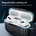 ESR Cyber Armor Halolock Case with MagSafe for Apple AirPods Pro 1/2 - Black - Cell phone cases and covers<<<HurtelXML
