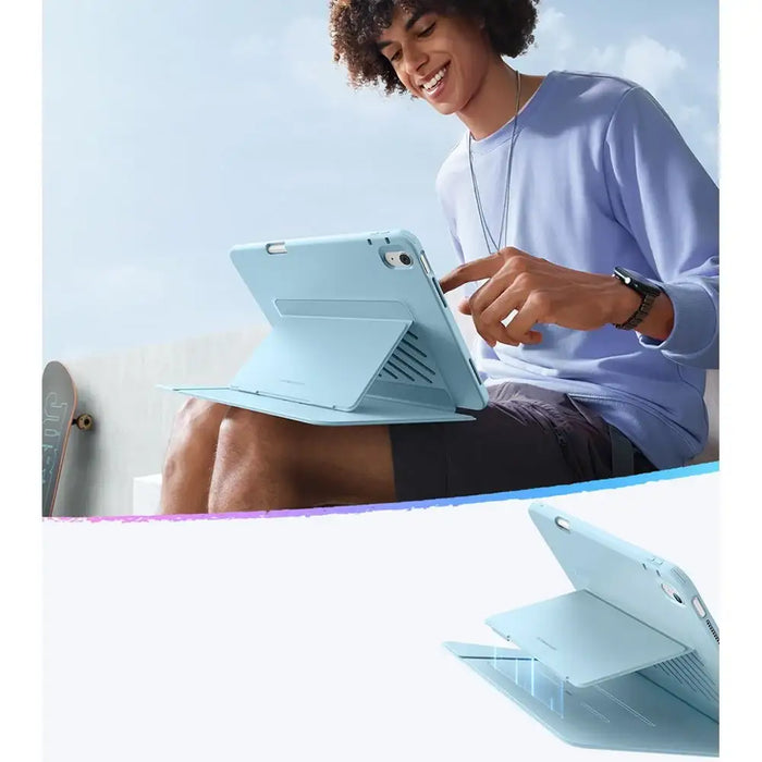 ESR Flip Hybrid Case for iPad Air 13’’ 1 / 2 - Blue - Cell phone cases and covers<<<HurtelXML