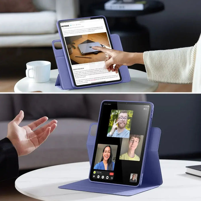 ESR Rebound Hybrid iPad Pro 13’’ 2024 Case - Purple - Cell phone cases and covers<<<HurtelXML