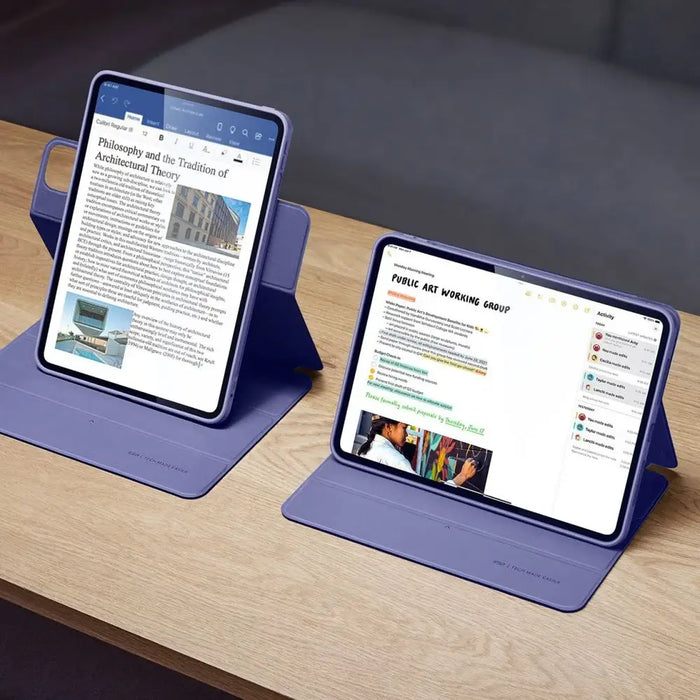 ESR Rebound Hybrid iPad Pro 13’’ 2024 Case - Purple - Cell phone cases and covers<<<HurtelXML