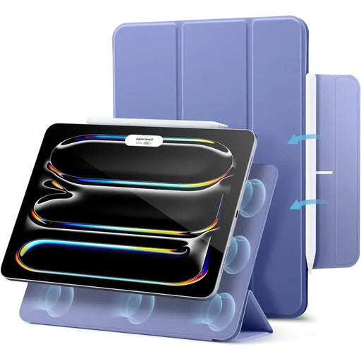 ESR Rebound Magnetic Case for iPad Pro 13’’ 2024 - Purple - Cell phone cases and covers<<<HurtelXML