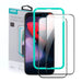 ESR Tempered Glass for iPhone 15 Pro - black 2 pcs. - Cell phone tempered glass<<<HurtelXML