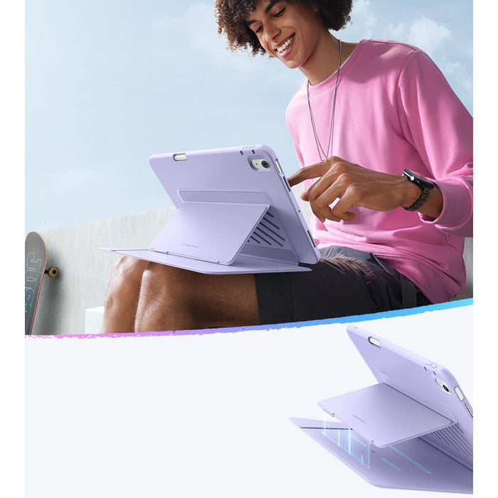 ESR Flip Hybrid Case for iPad 10.9" (2020/2022) / 11" (2024/2025/2026) - Purple