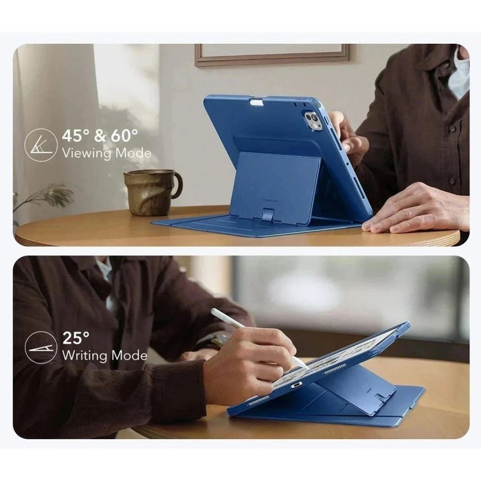 ESR Flip Hybrid Case for iPad Pro 13” 7 / 8 / 2024-2025 - Navy Blue