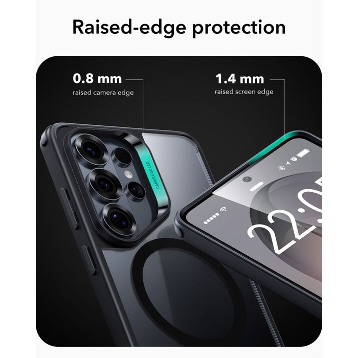 ESR Classic Hybrid MagSafe Case for Samsung Galaxy S26 Ultra - Clear Black
