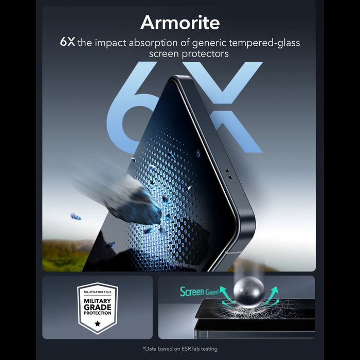 ESR UltraFit Armorite Privacy Tempered Glass for Samsung Galaxy S26 Ultra