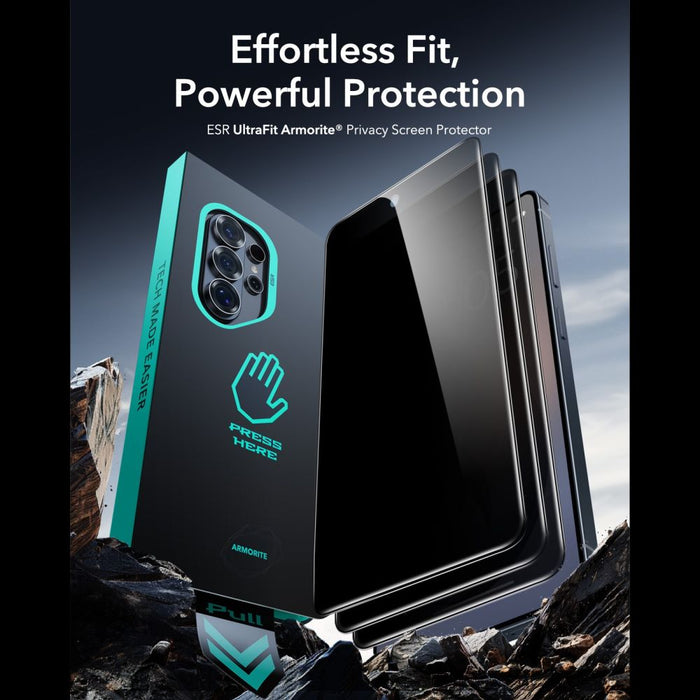 ESR UltraFit Armorite Privacy Tempered Glass for Samsung Galaxy S26 Ultra