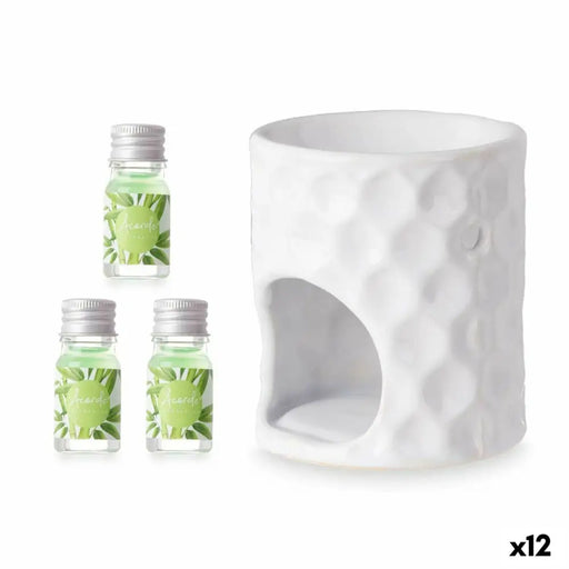 Essential oil burner Acorde Bamboo 11 x 19,8 x 6,5 cm Essential oil (12 Units) - Почистване Прахосмукачки И