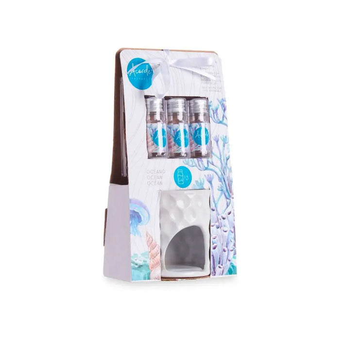 Essential oil burner Acorde Ocean 11 x 19,8 x 6,5 cm Essential oil (12 Units) - Почистване Прахосмукачки И
