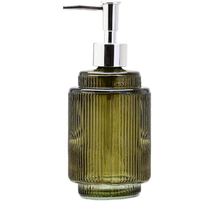 LIQUID SOAP DISPENSER OLIVE GREEN
