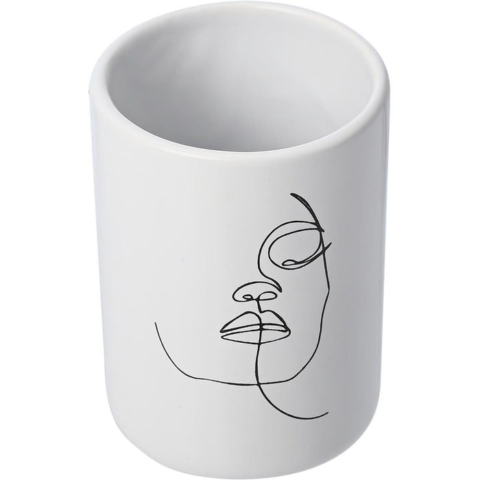 FACE LINE TOOTH BRUSH GLASS