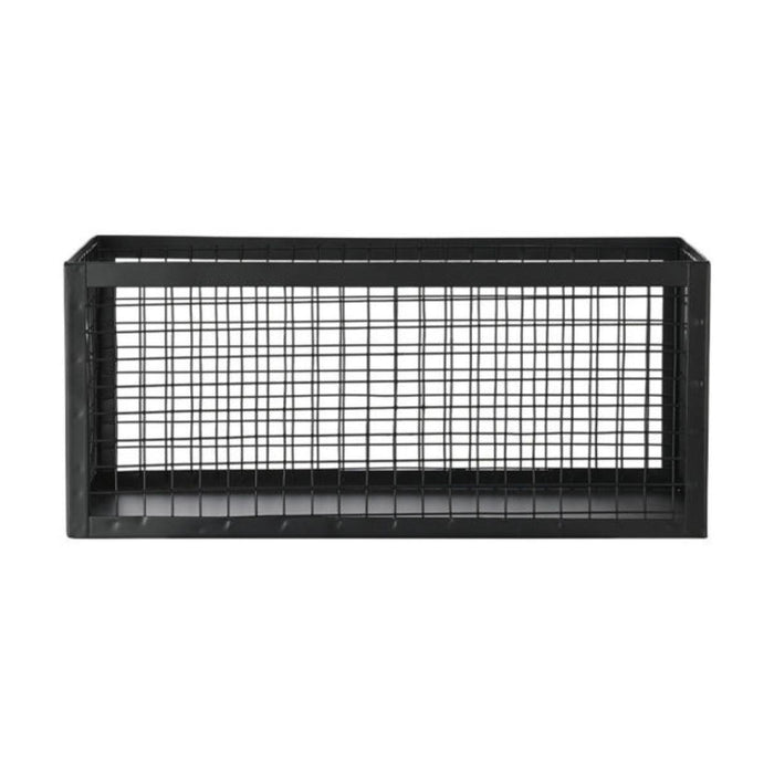STORAGE BASKET CAGE BLACK 23X15