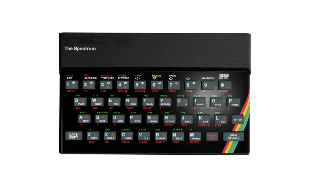 The Spectrum retro console