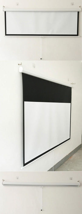 Projector screen for wall ESTILLO Roller Projector, 180 x 180, 1:1