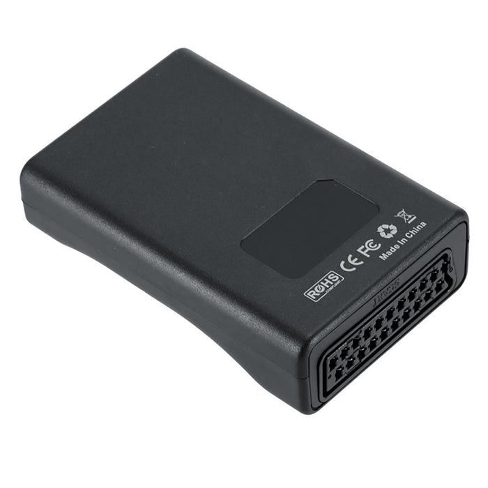 Video converter Estillo ASK-ST001, Scart female - HDMI female, Black