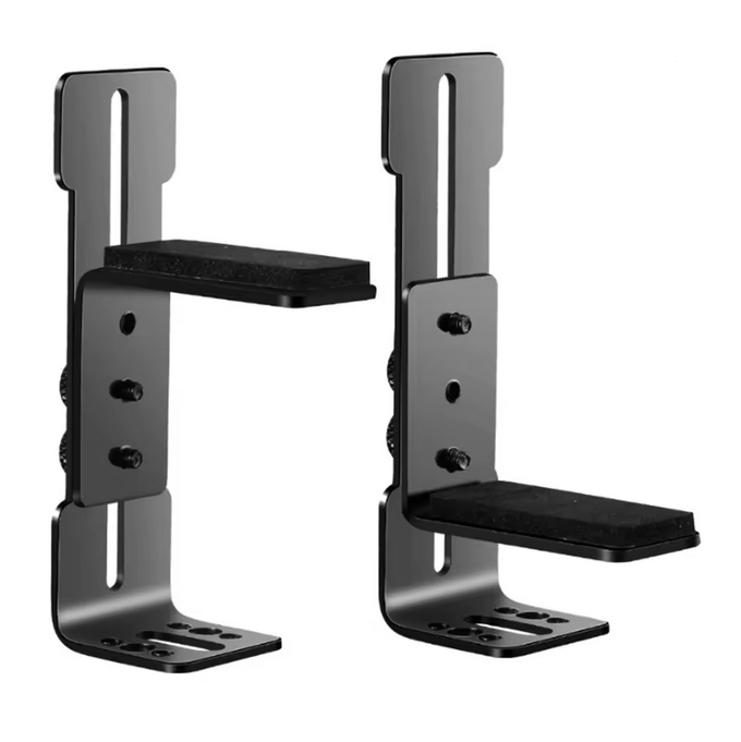 Estillo graphics card holder 12cm, Aluminum, Black