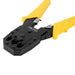 Ethernet Crimper 4/6/8P RJ45/RJ14/RJ12/RJ9 Deli Tools EDL2468 (yellow) - Pliers<<<Tools<<<InnproXML