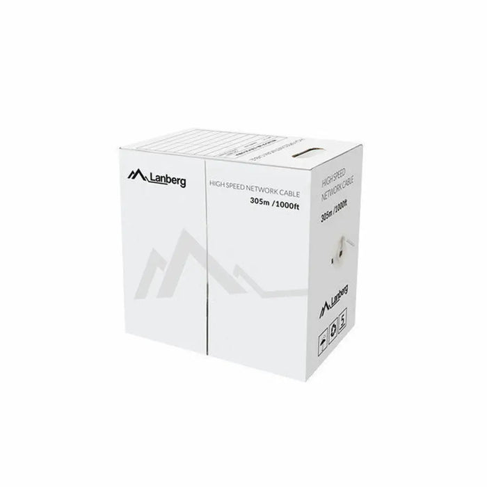 Ethernet LAN Cable Lanberg Red 305 m - Компютър Кабели и адаптери<<<Компютри| Електроника<<<BigBuy&&&Мрежови