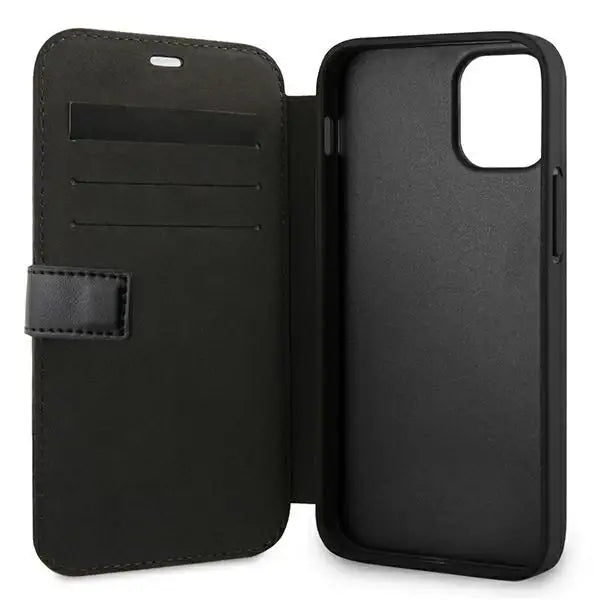 Etui BMW BMFLBKP12SSLLBK iPhone 12 mini 5,4’’ czarny/black book Signature - Cell phone cases and covers<<<HurtelXML