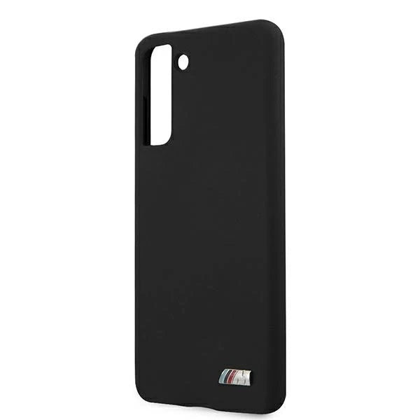 Etui BMW BMHCS21SMSILBK S21 G991 czarny/black Silicone M Collection - Cell phone cases and covers<<<HurtelXML
