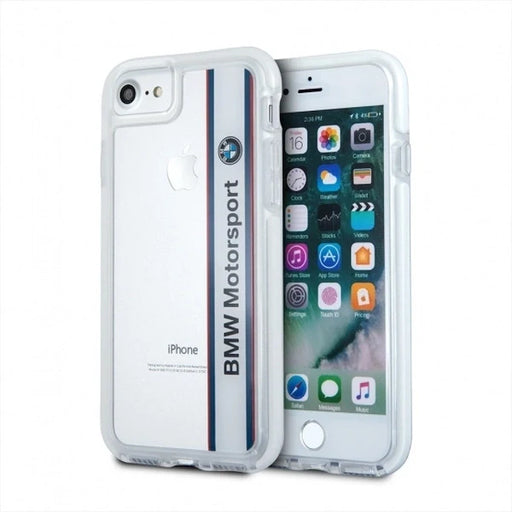 Etui hardcase BMW BMHCP7SPVWH iPhone 7 transparent white SHOCKPROOF - Cell phone cases and covers<<<HurtelXML