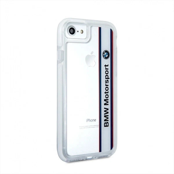 Etui hardcase BMW BMHCP7SPVWH iPhone 7 transparent white SHOCKPROOF - Cell phone cases and covers<<<HurtelXML