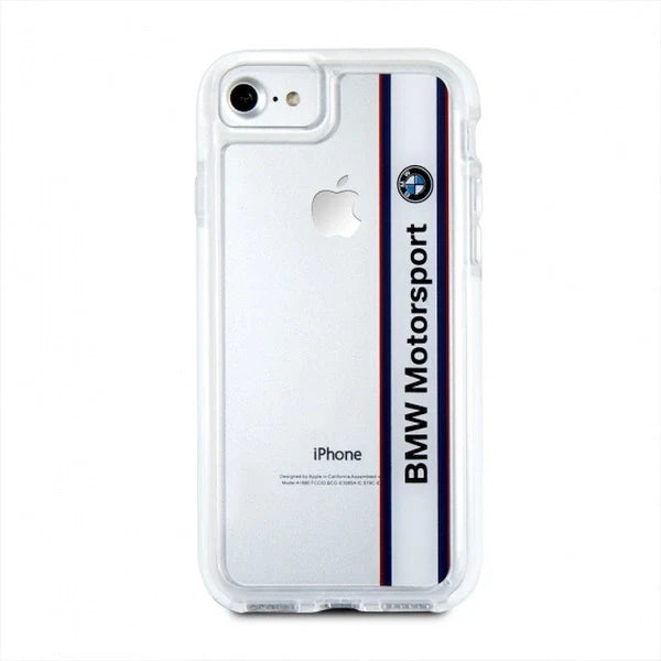 Etui hardcase BMW BMHCP7SPVWH iPhone 7 transparent white SHOCKPROOF - Cell phone cases and covers<<<HurtelXML