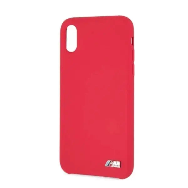Etui hardcase BMW BMHCPXMSILRE iPhone X /Xs czerwony/red Silicone M Collection - Cell phone cases and covers<<<HurtelXML