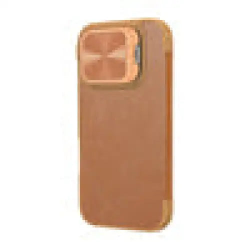 Etui Nillkin Qin Prop Leather iPhone 16 (brązowy) - Protective cases for smartphones<<<Cases<<<GSM