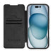 Etui Nillkin Qin Prop Leather iPhone 16 Pro Max (czarny) - Protective cases for smartphones<<<Cases<<<GSM